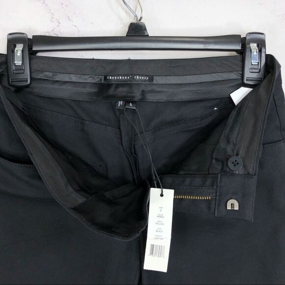 NEW Theyskens' Theory Paraw Followi Flare Pants Sz 0 - Picture 5 of 11